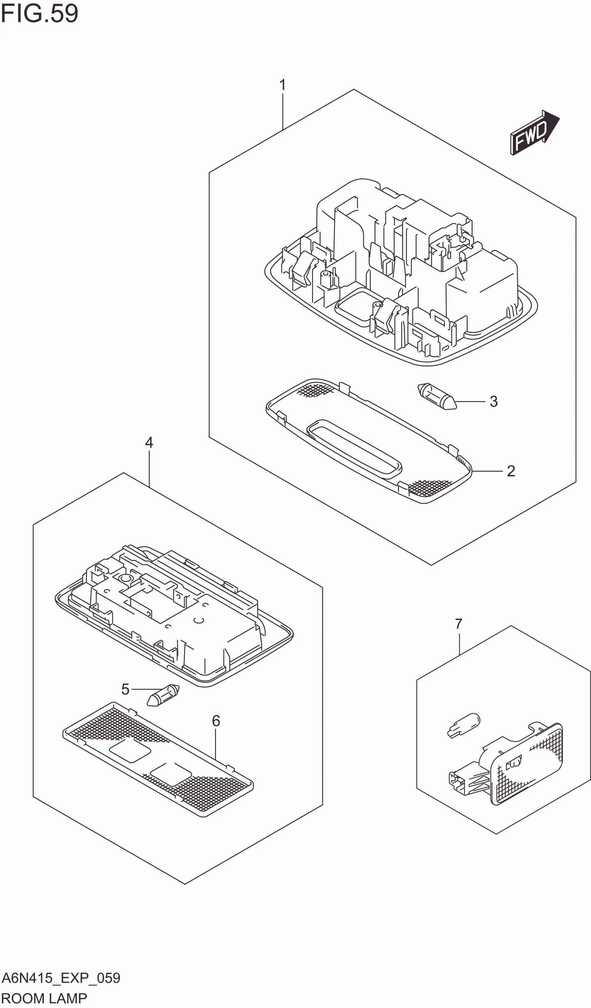 FIG. 059 ROOM LAMP