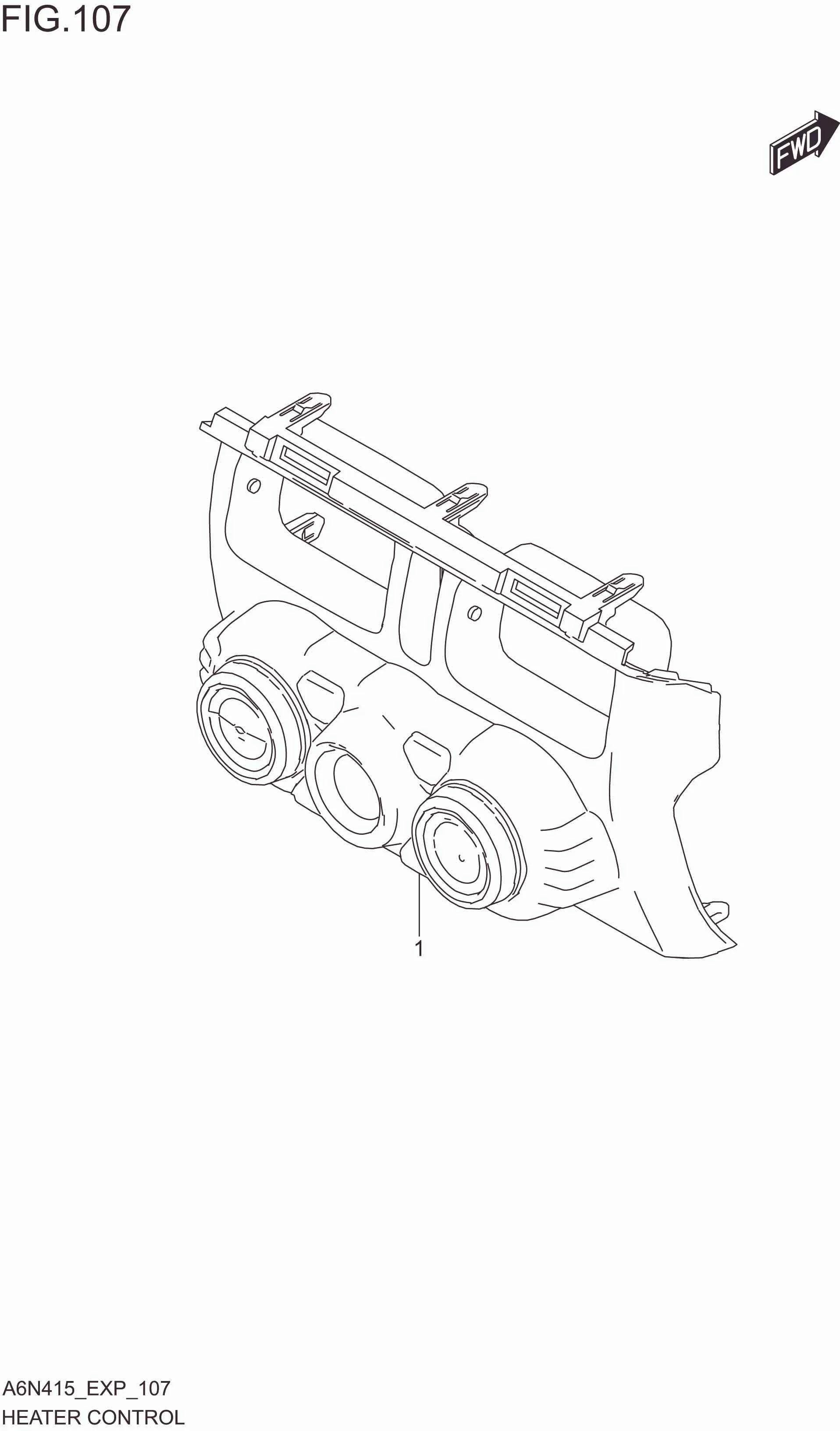 FIG. 107 HEATER CONTROL (W_AU_AC)