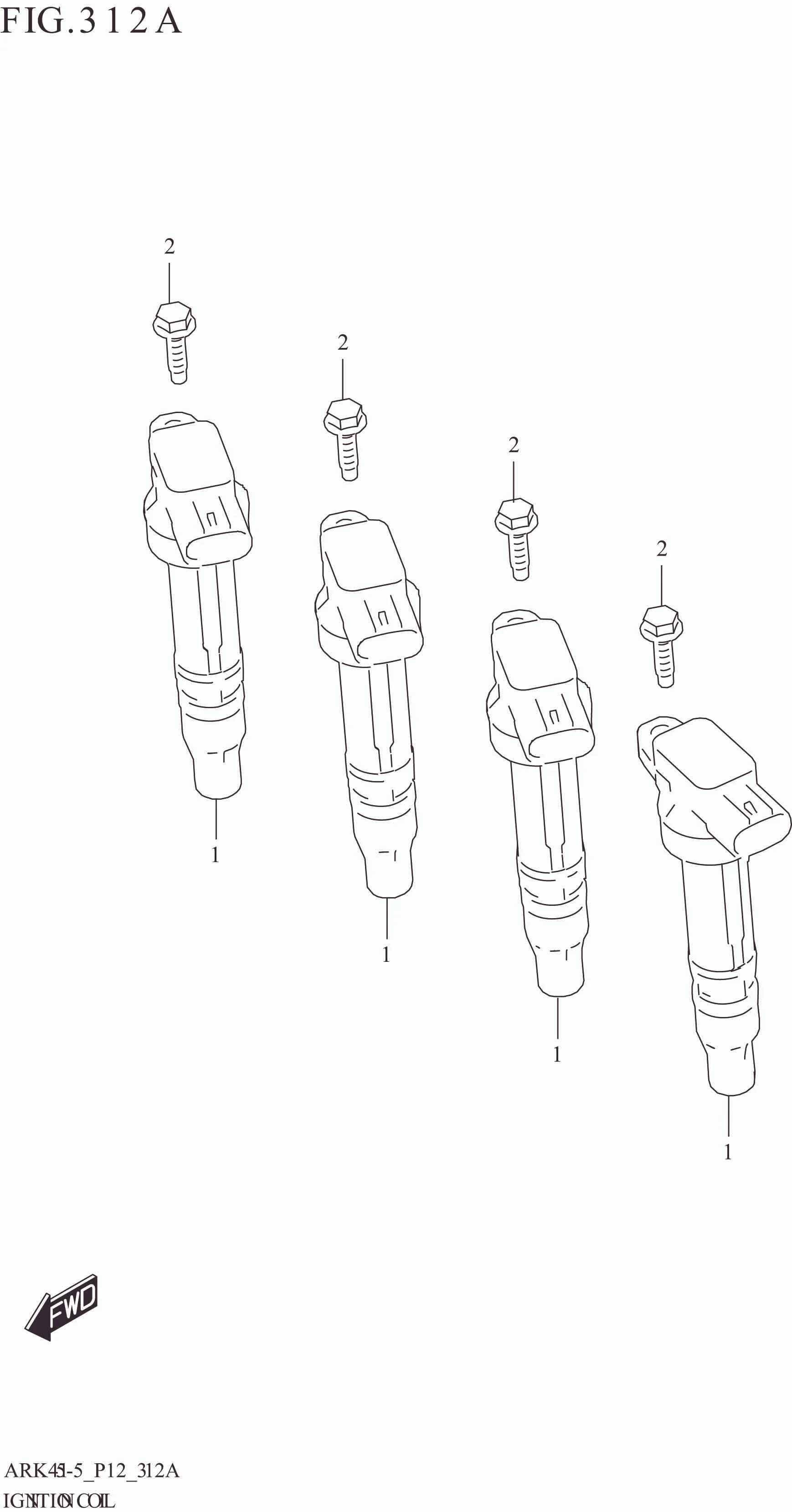 FIG. 312A IGNITION COIL (N_EASS)