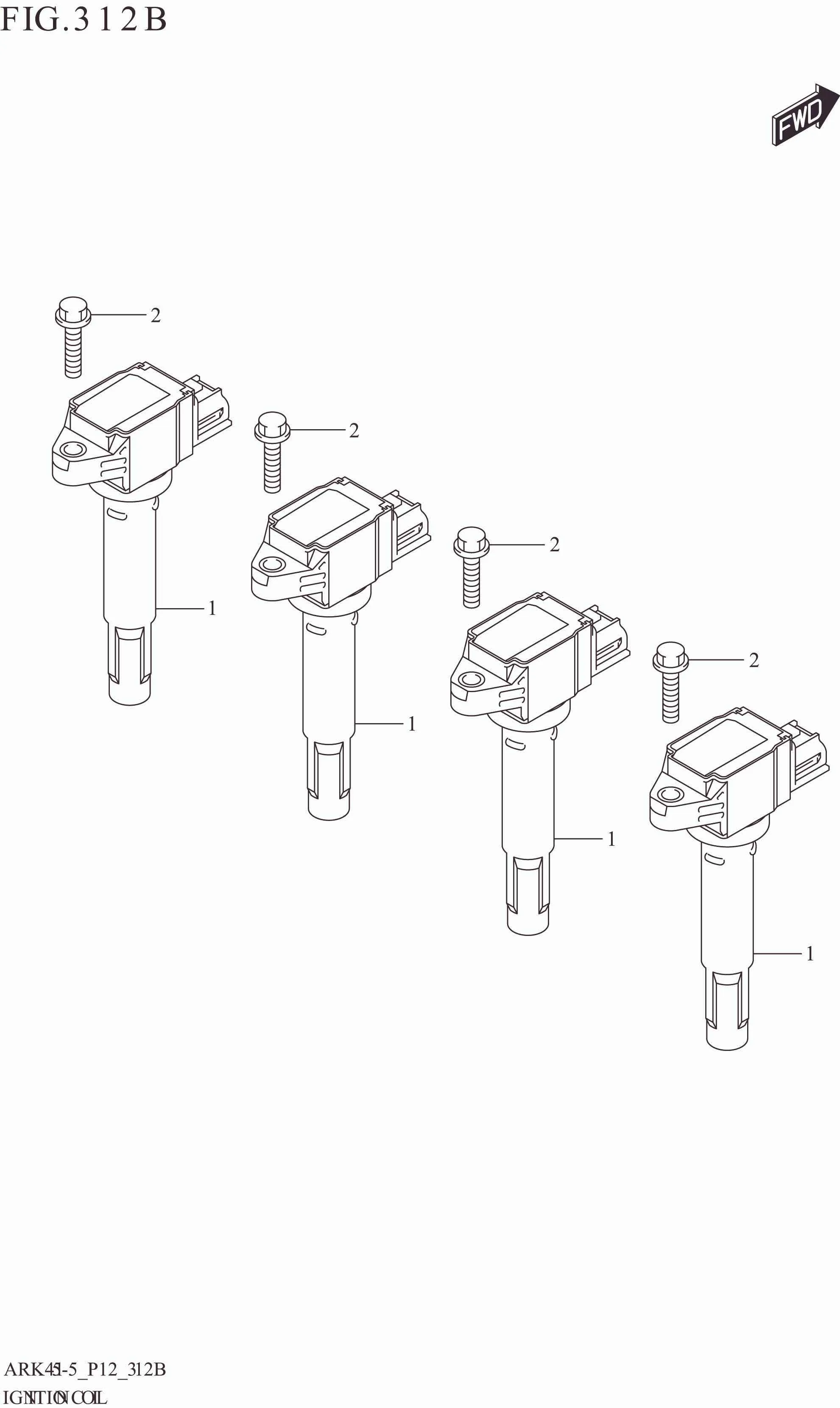 FIG. 312B IGNITION COIL (W_EASS)