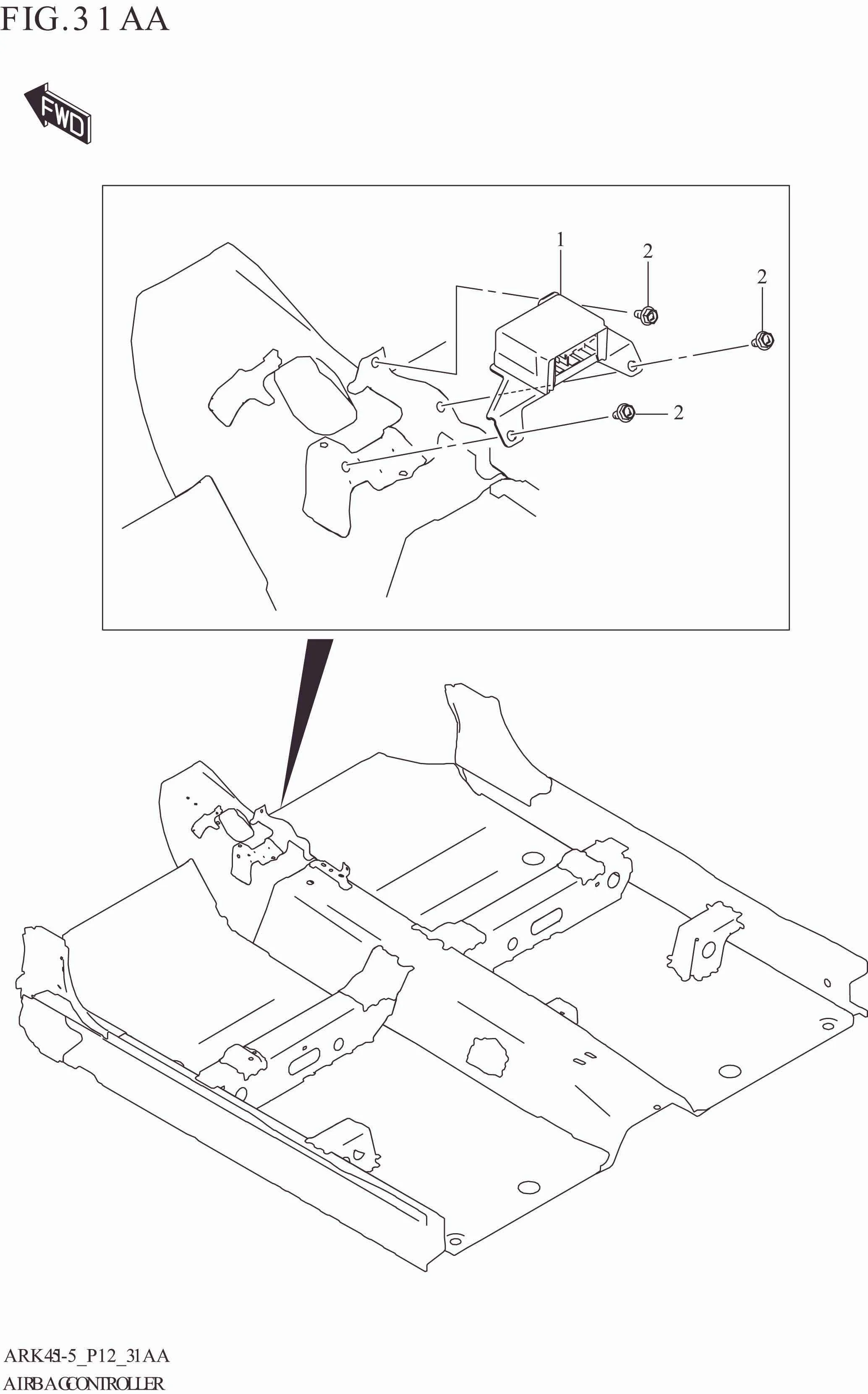 FIG. 31AA AIR BAG CONTROLLER