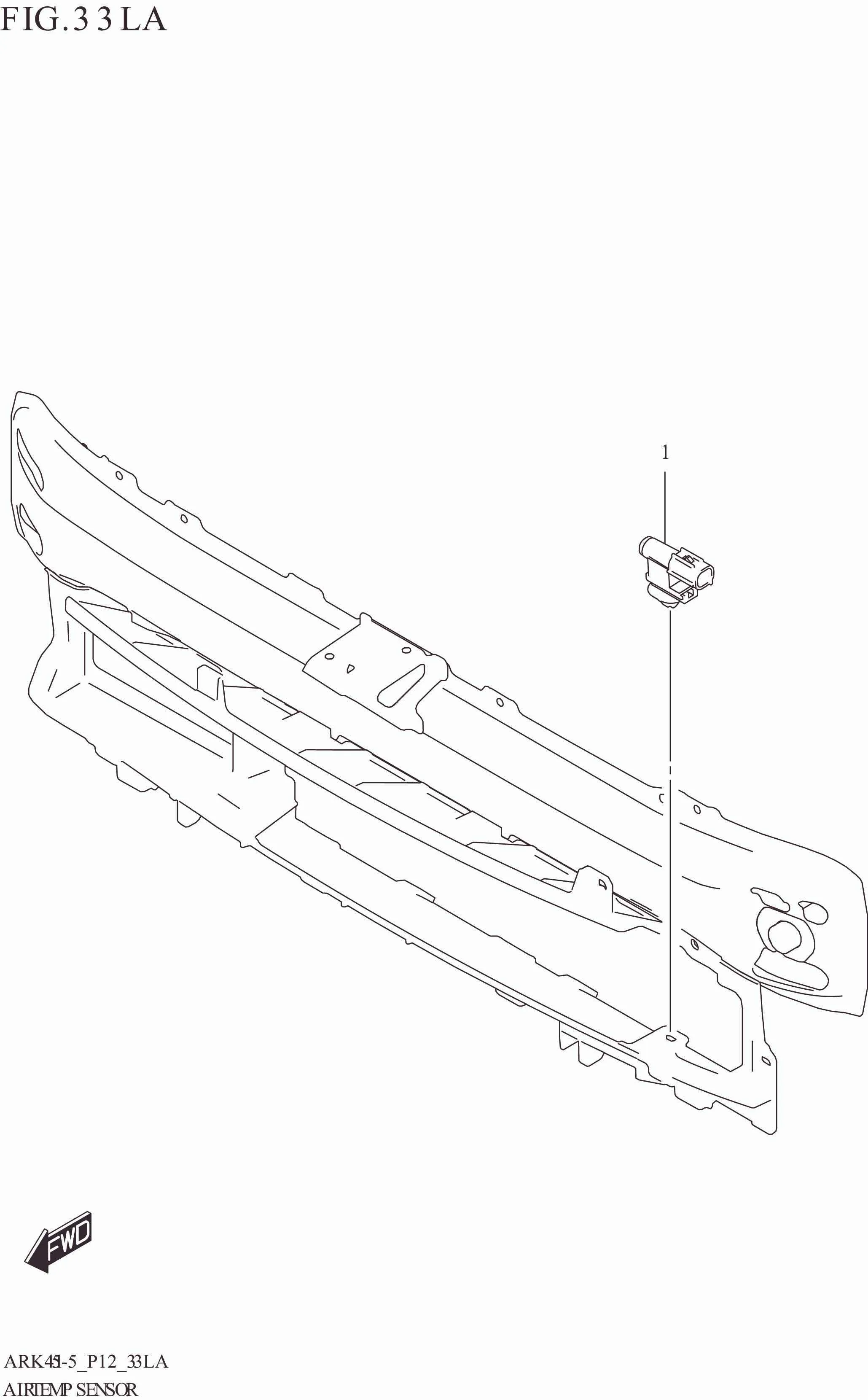 FIG. 33LA AIR TEMP SENSOR (W_EASS)