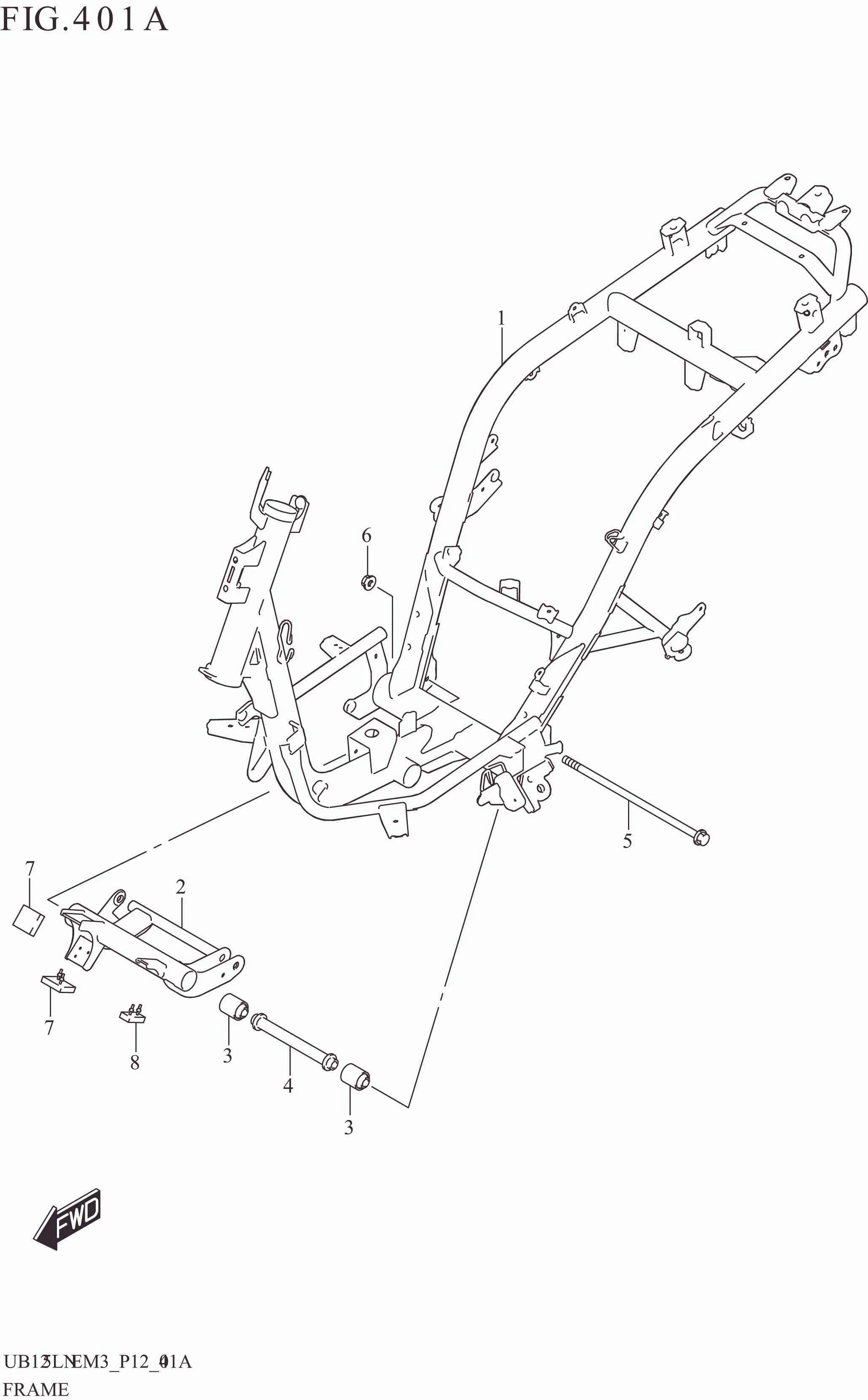 FIG. 401A FRAME