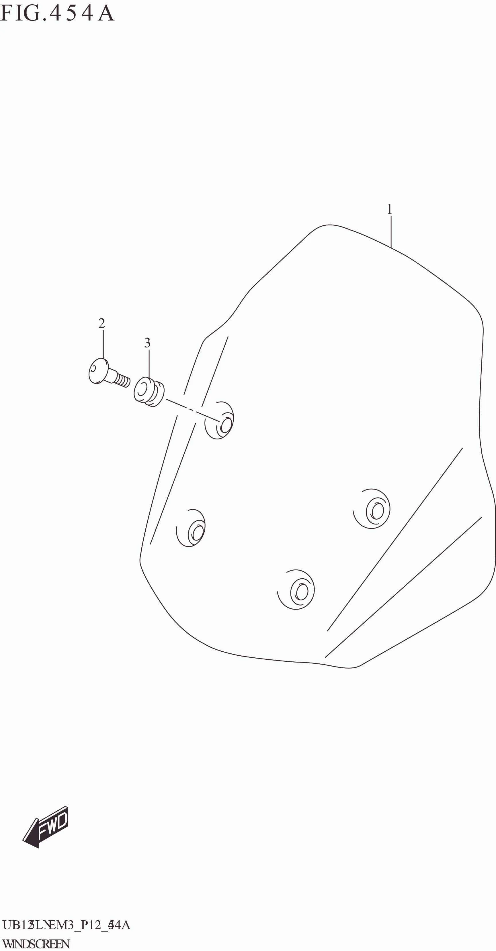 FIG. 454A WINDSCREEN