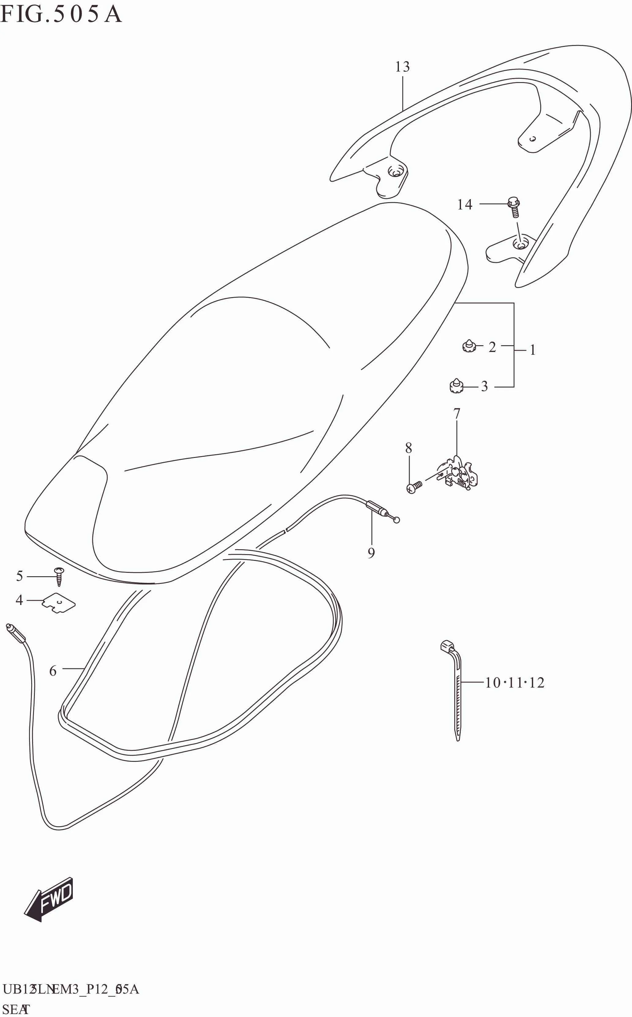 FIG. 505A SEAT