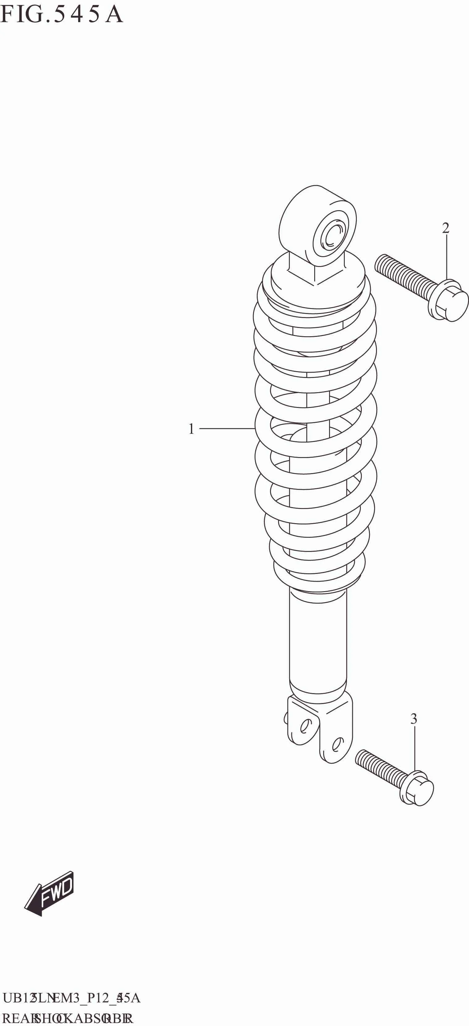 FIG. 545A REAR SHOCK ABSORBER