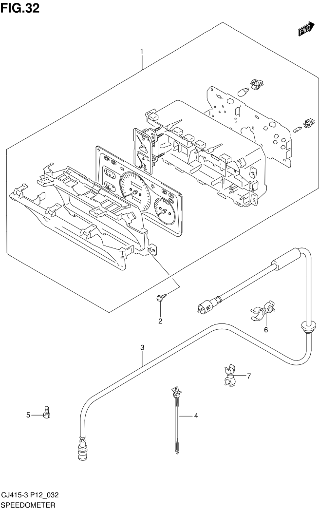 FIG.32 SPEEDOMETER