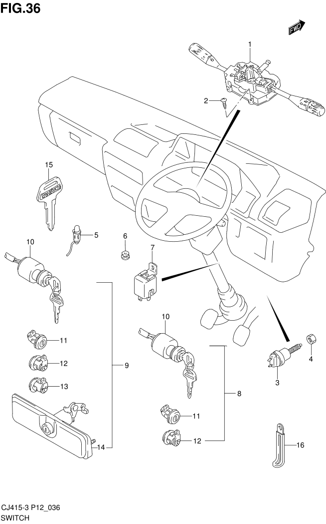 FIG.36 SWITCH