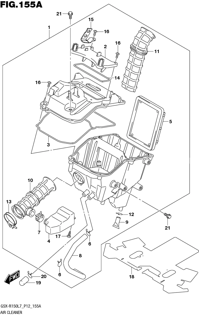 FIG.155A AIR CLEANER