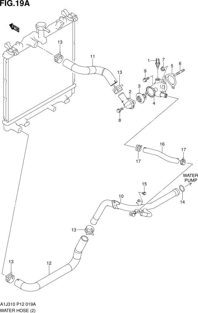 FIG. 19A WATER HOSE (TYPE 2)