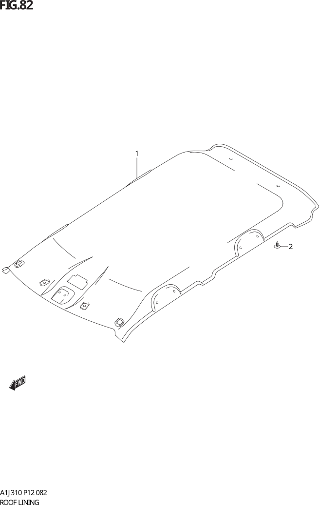 FIG. 82 ROOF LINING