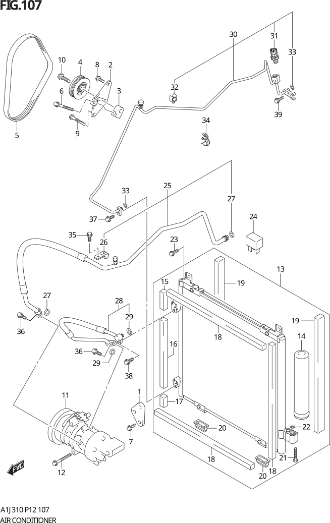 FIG. 107 AIR CONDITIONER