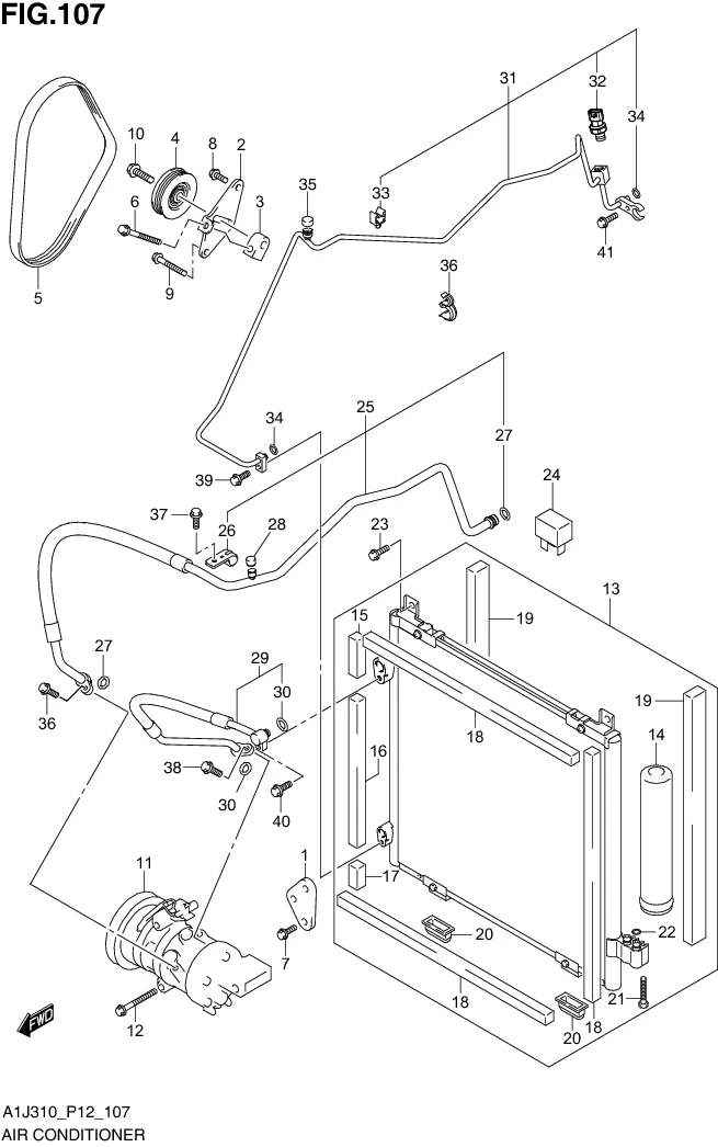 FIG. 107 AIR CONDITIONER