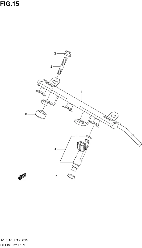 FIG. 15 DELIVERY PIPE