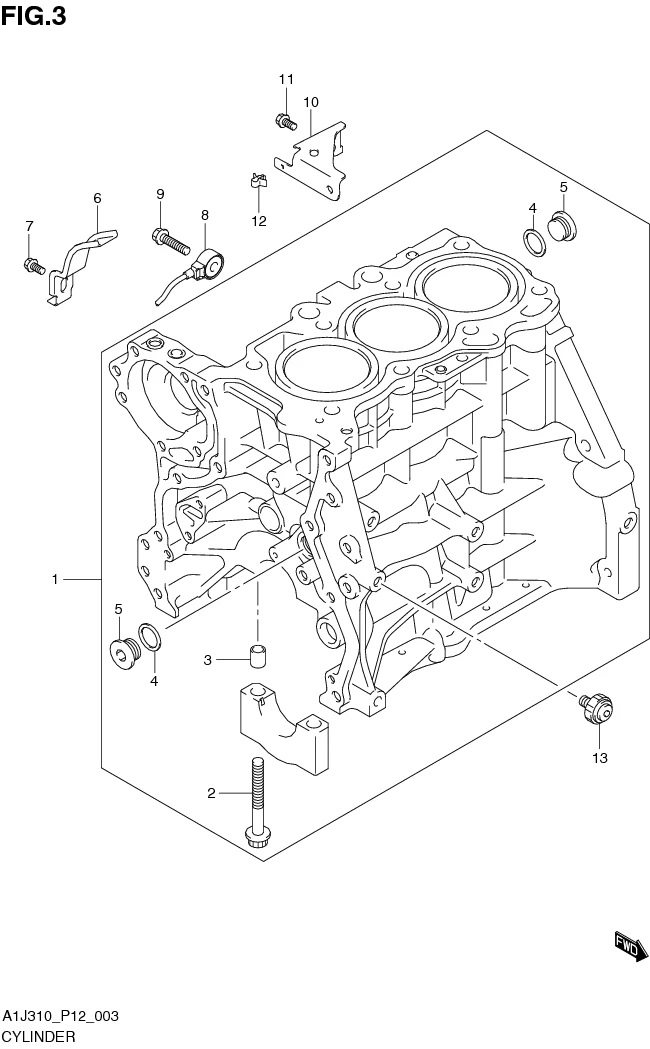 FIG. 3 CYLINDER