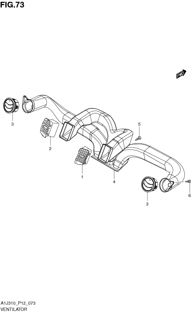 FIG. 73 VENTILATOR