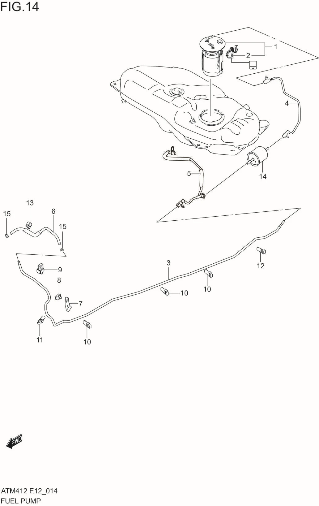 FIG.14 FUEL PUMP