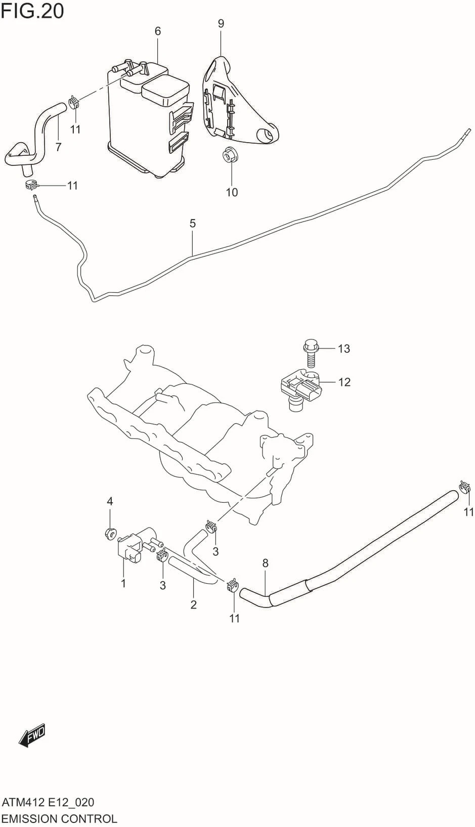 FIG.20 EMISSION CONTROL
