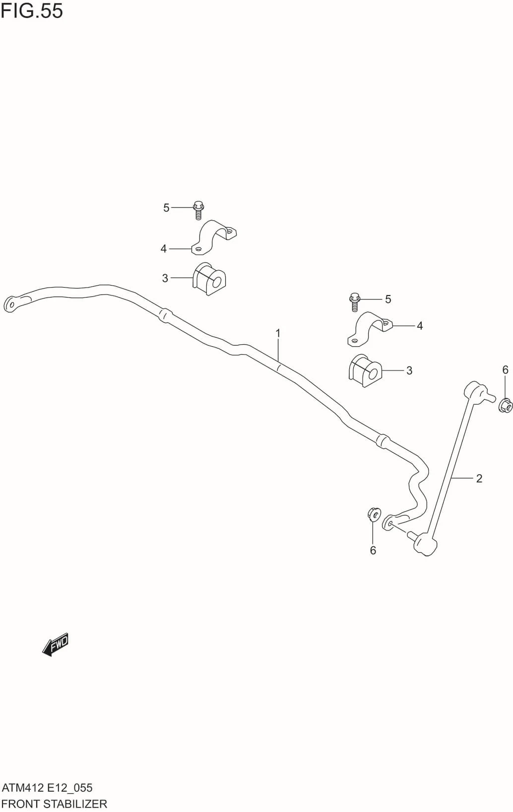 FIG.55 FRONT STABILIZER