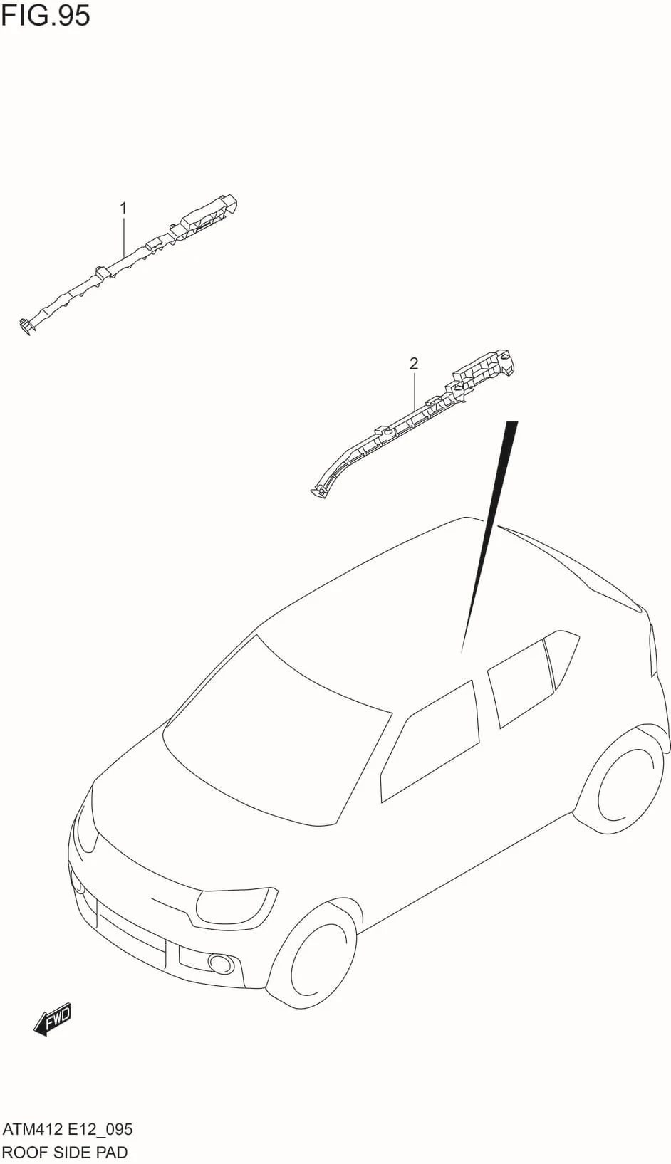 FIG.95 ROOF SIDE PAD