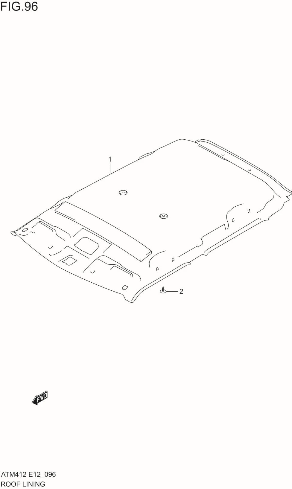 FIG.96 ROOF LINING
