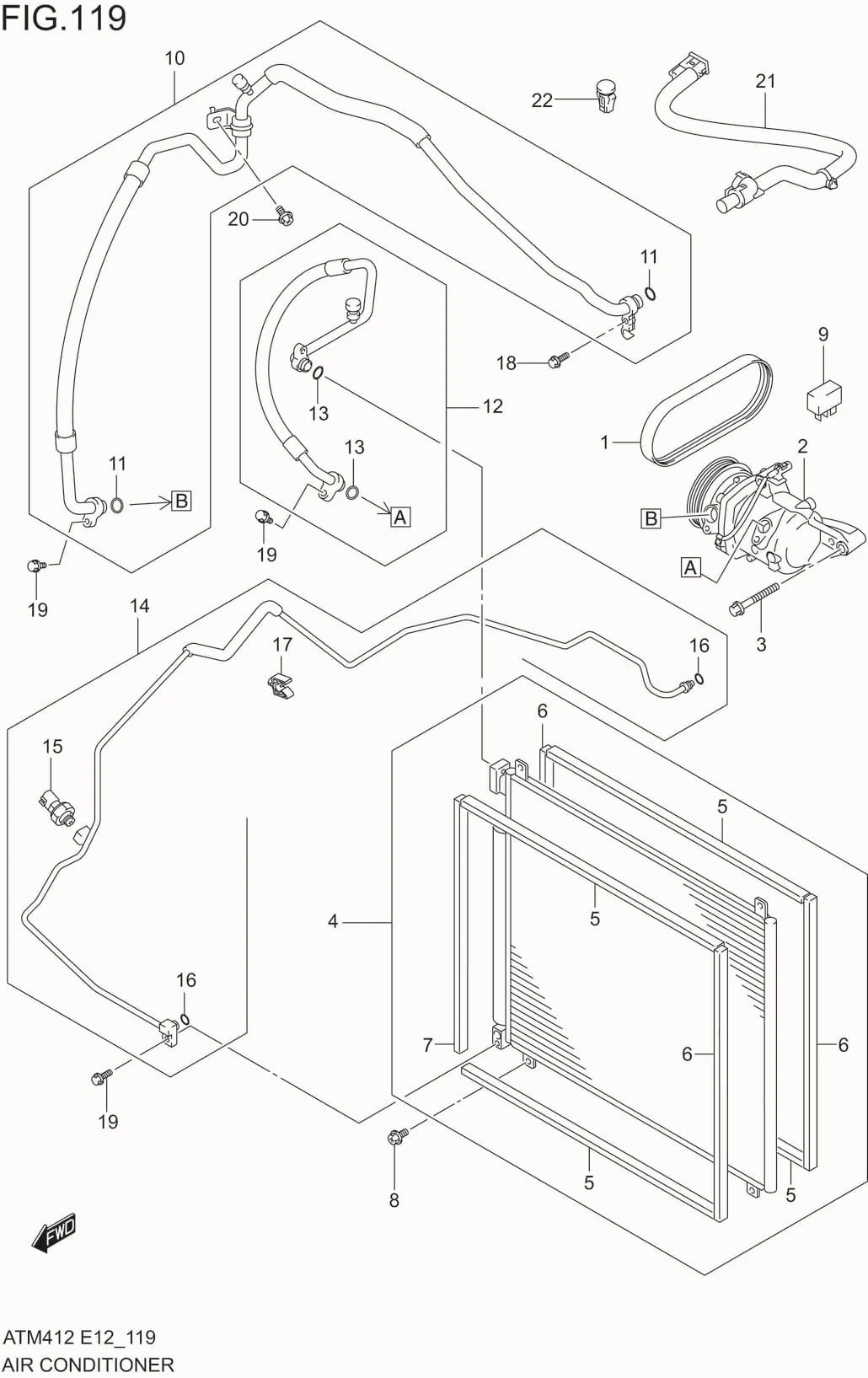 FIG.119 AIR CONDITIONER