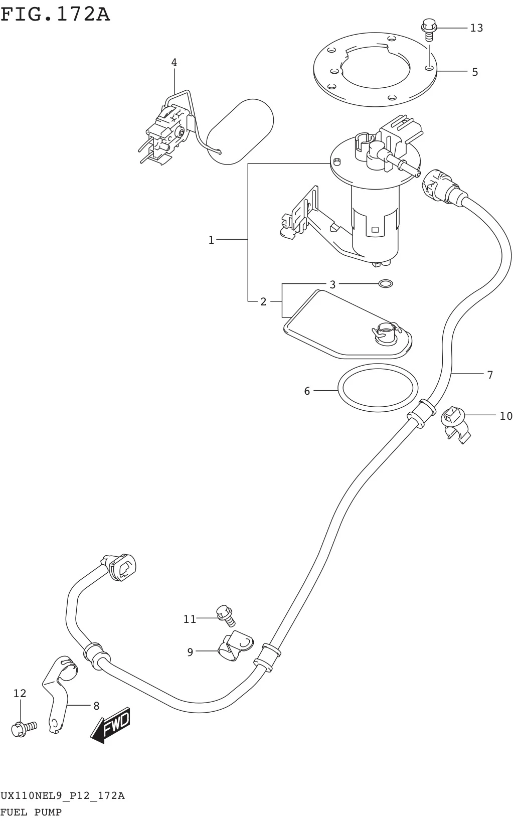 FIG. 172A FUEL PUMP