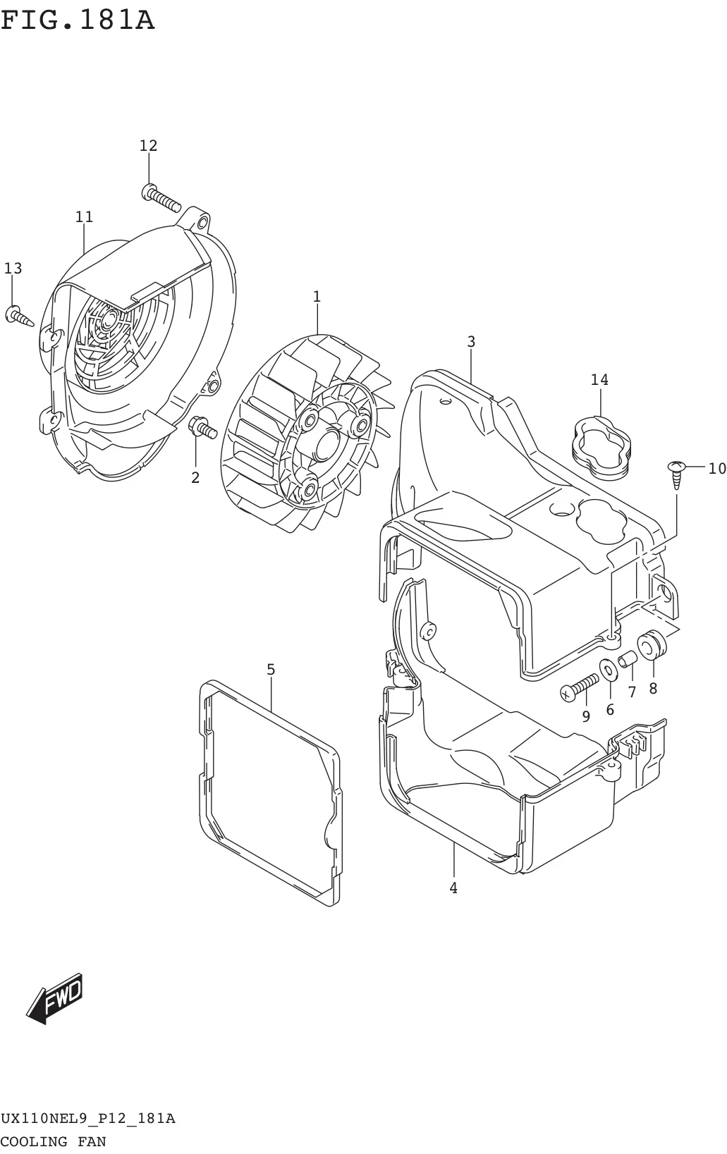 FIG. 181A COOLING FAN