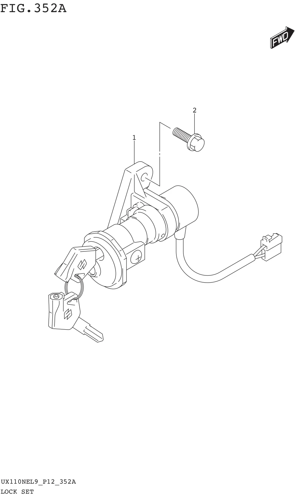 FIG. 352A LOCK SET