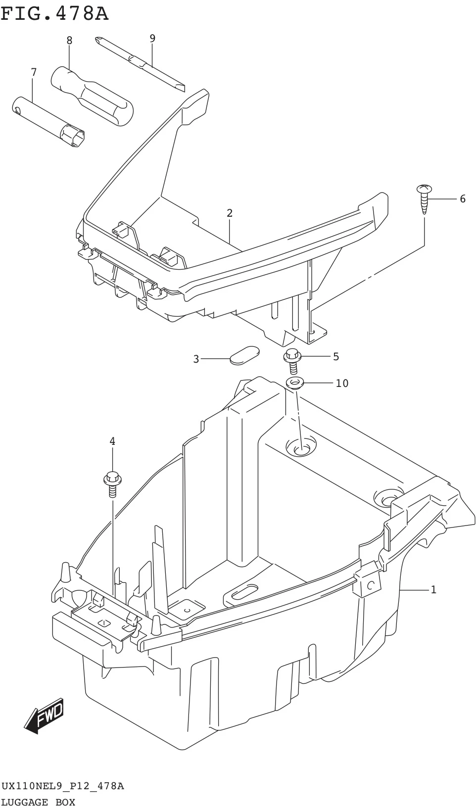 FIG. 478A LUGGAGE BOX