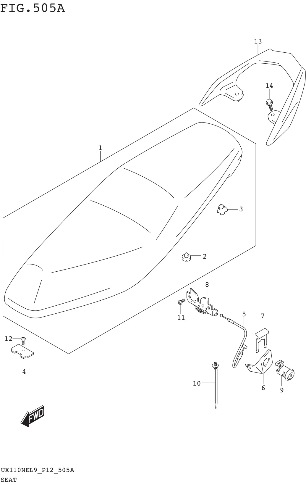 FIG. 505A SEAT