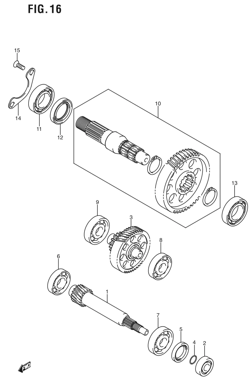 FIG. 16 TRANSMISSION (2)