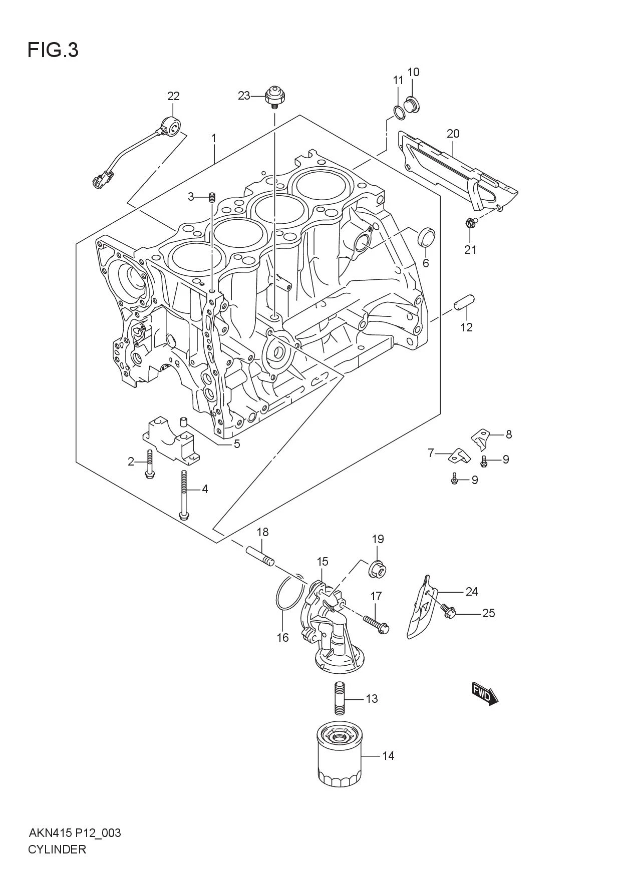 FIG.3 CYLINDER