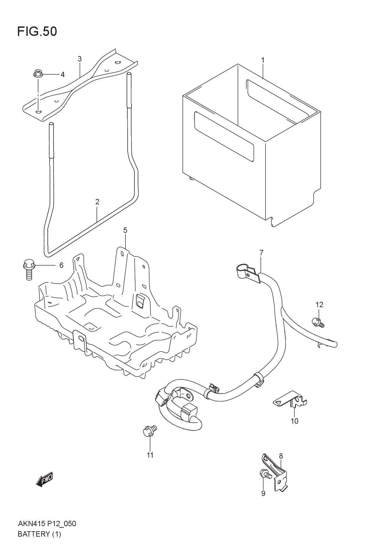 FIG.50 BATTERY (5MT)