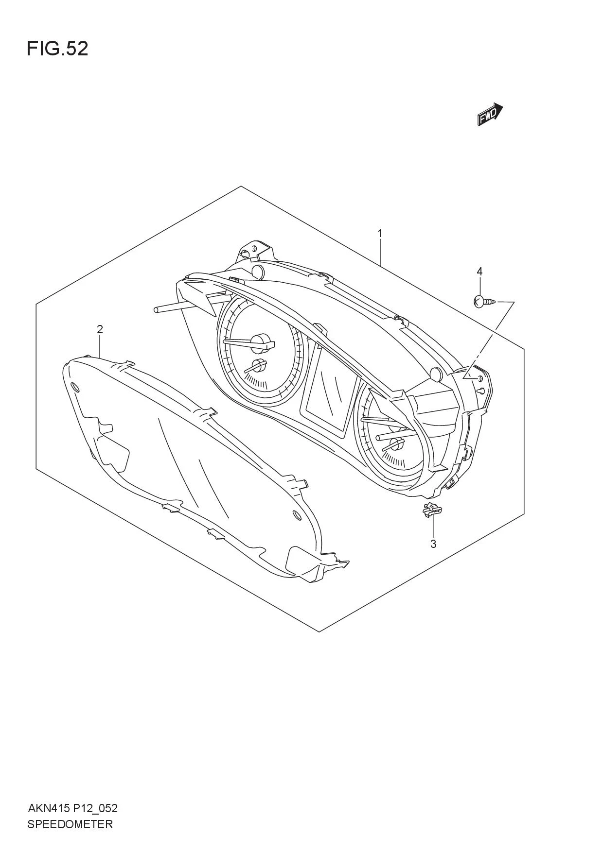 FIG.52 SPEEDOMETER