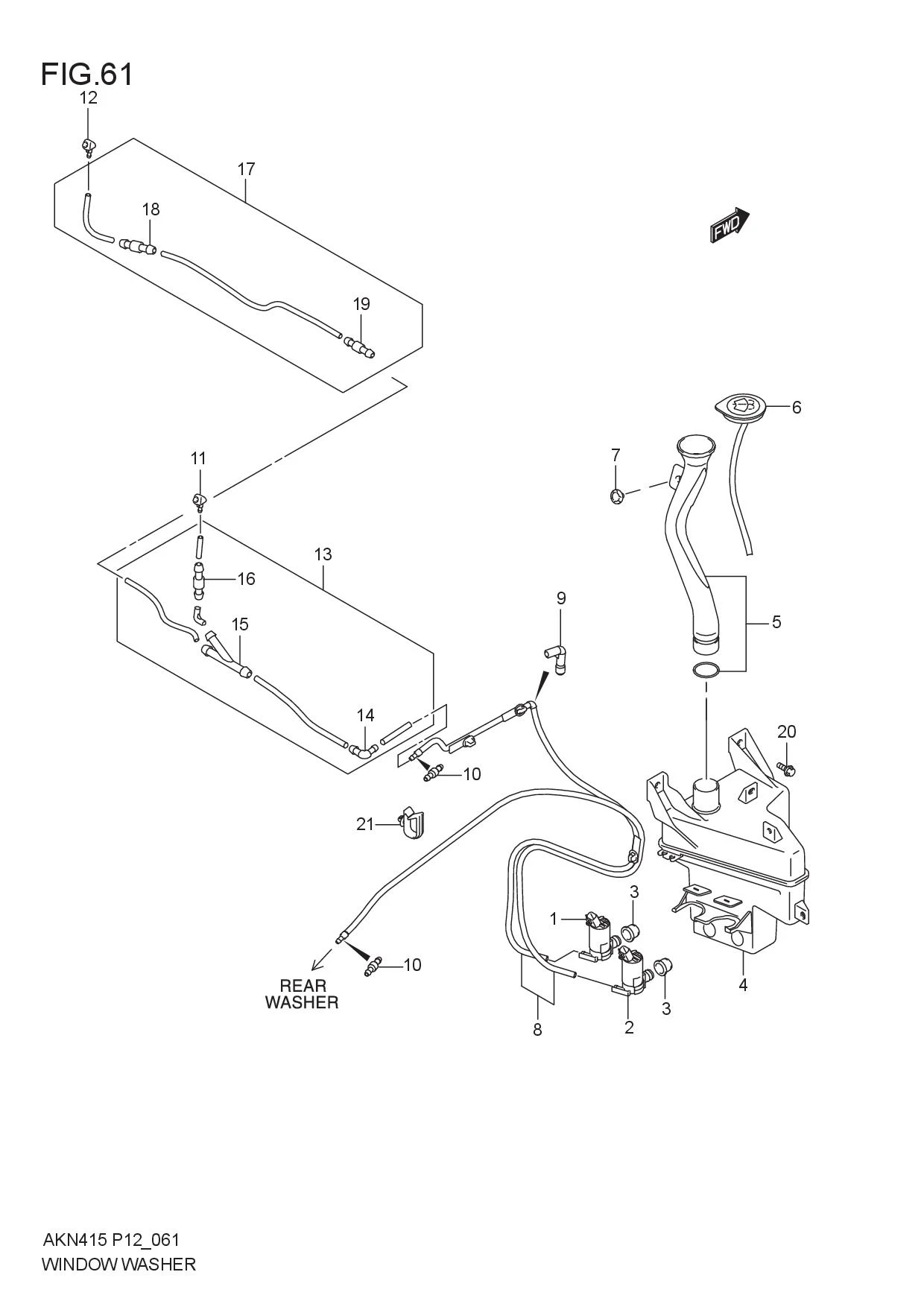 FIG.61 WINDOW WASHER