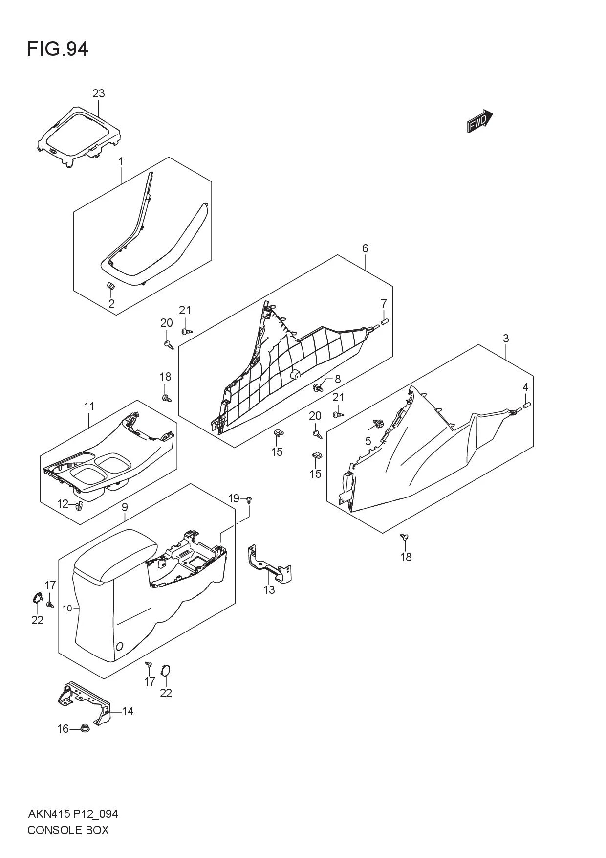 FIG.94 CONSOLE? BOX