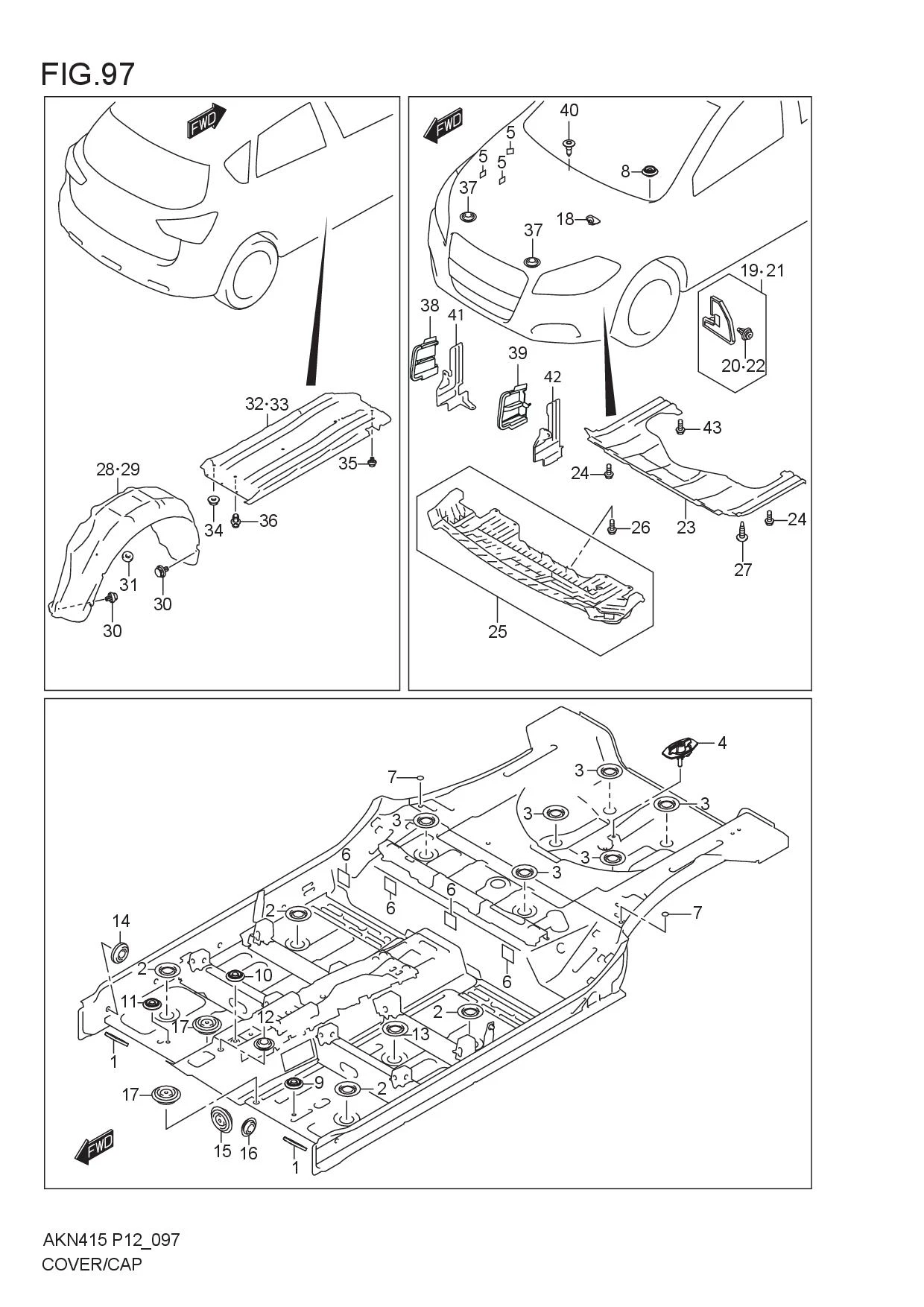 FIG.97 COVER/CAP