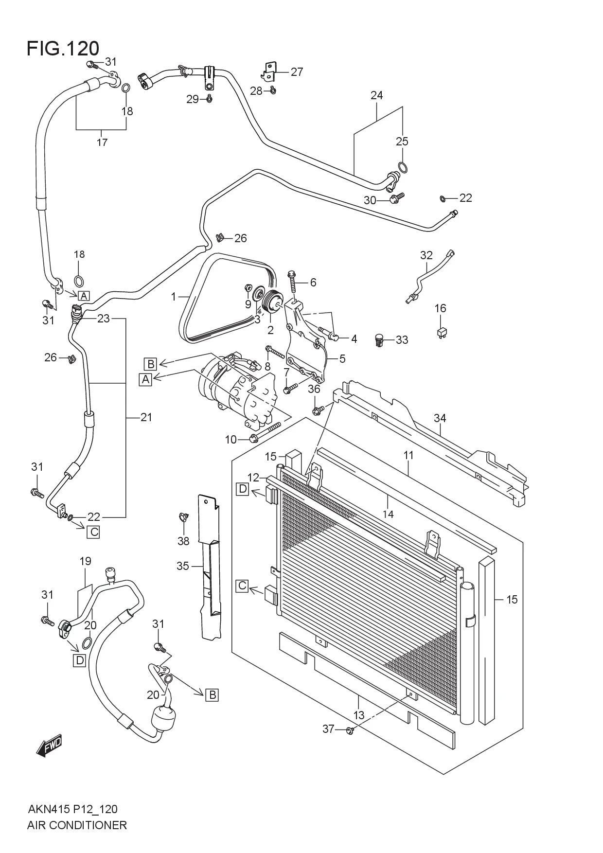 FIG.120 AIR CONDITIONER