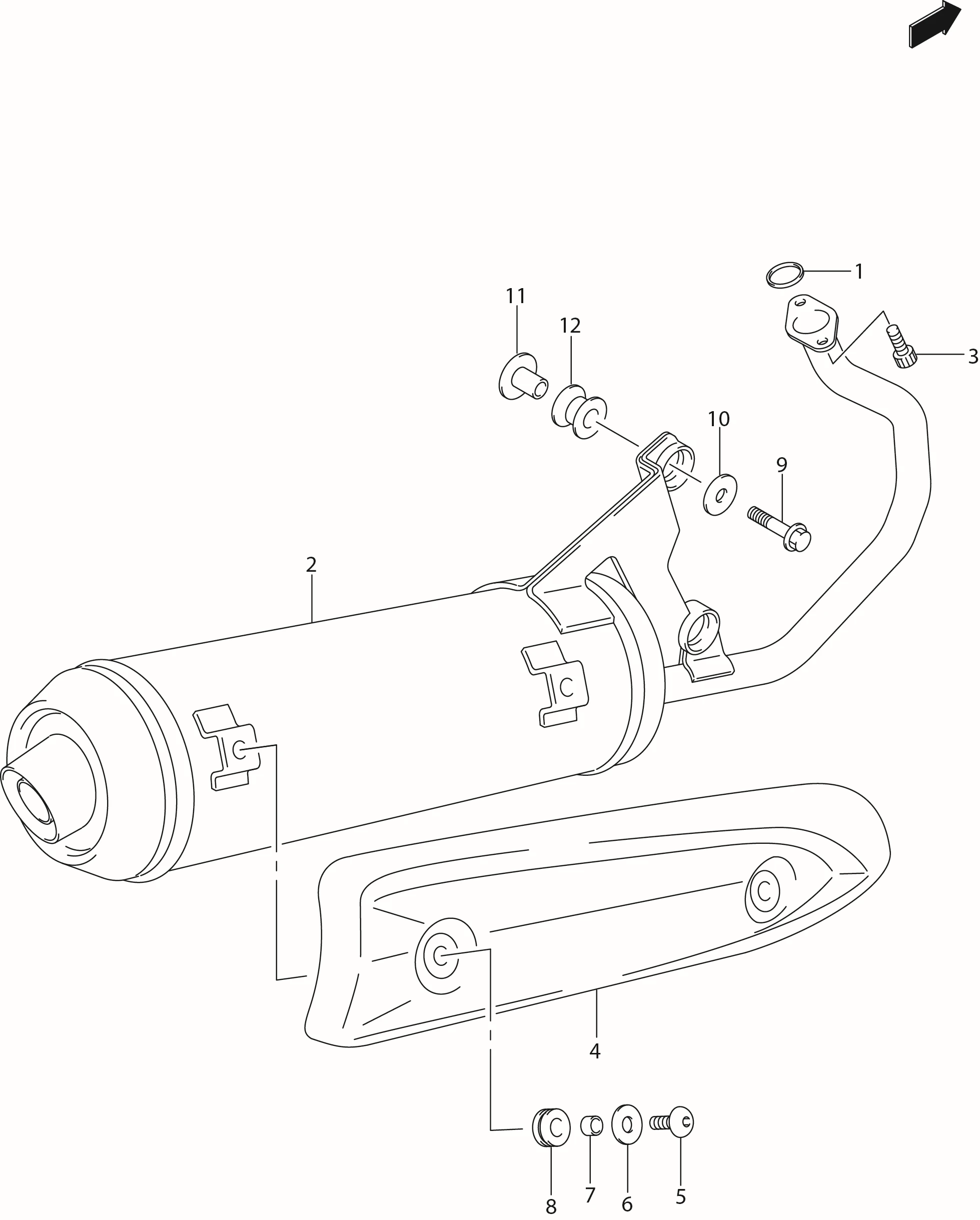FIG.12 MUFFLER