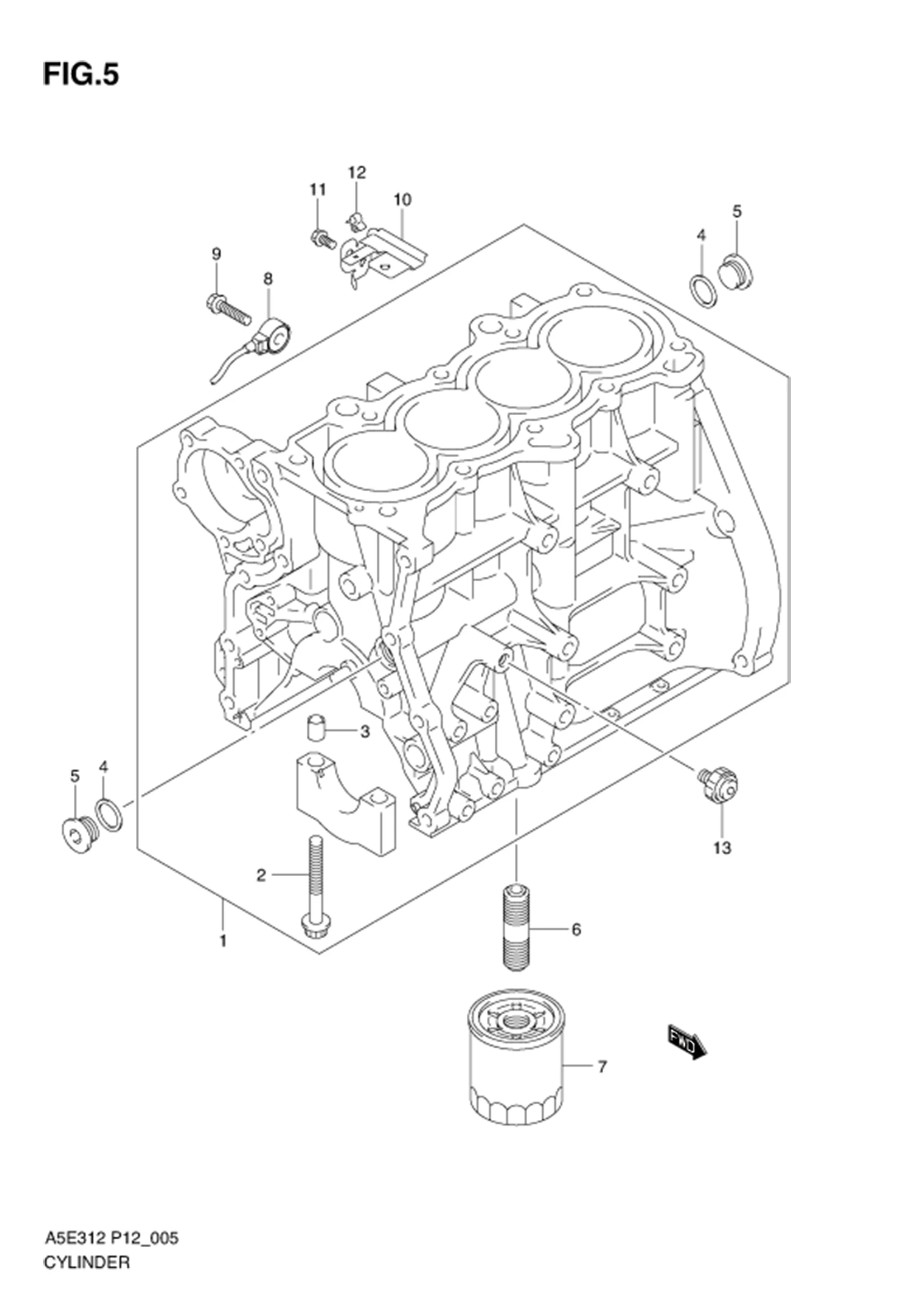 FIG.5 CYLINDER