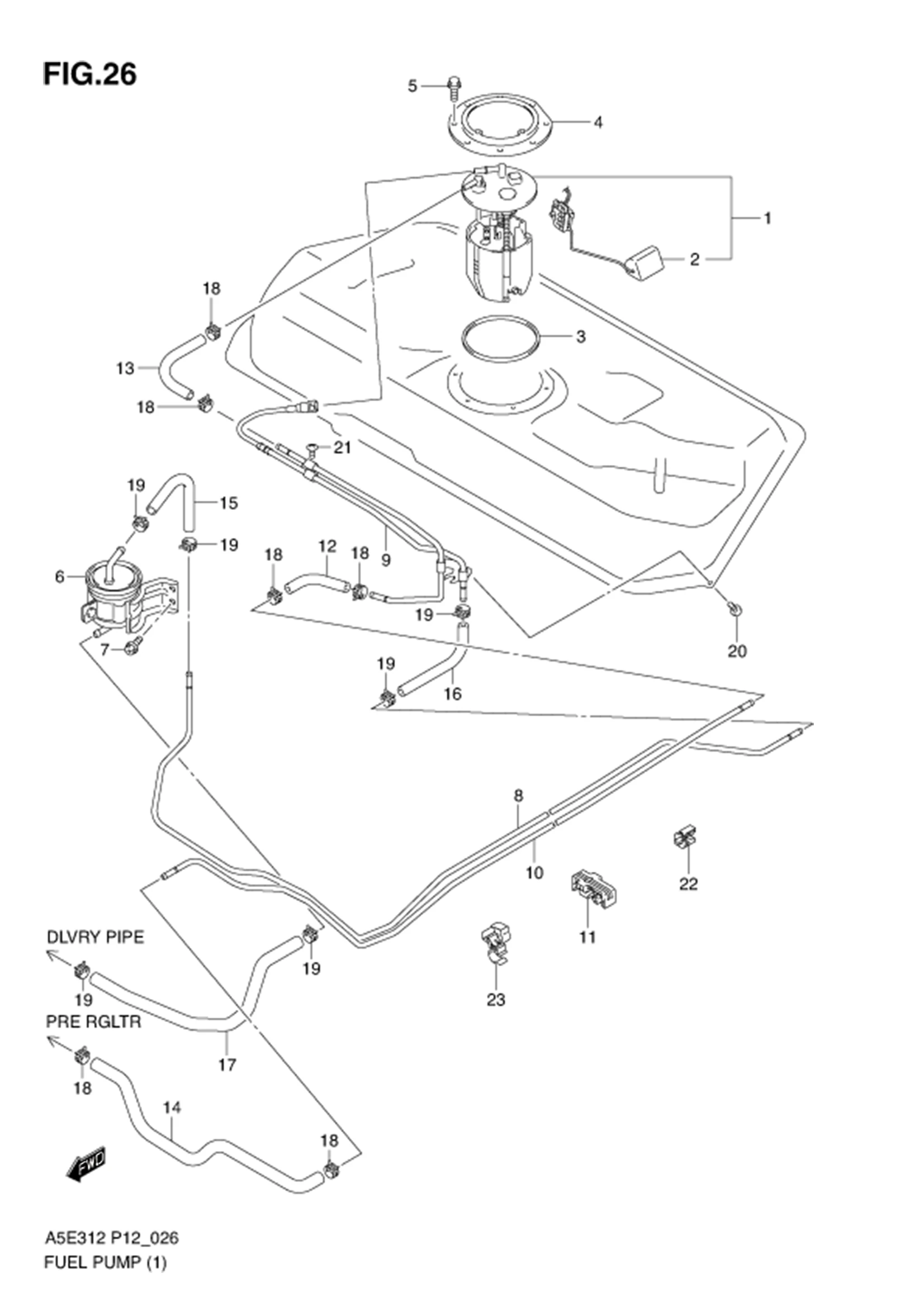 FIG.26 FUEL PUMP (TYPE 1)