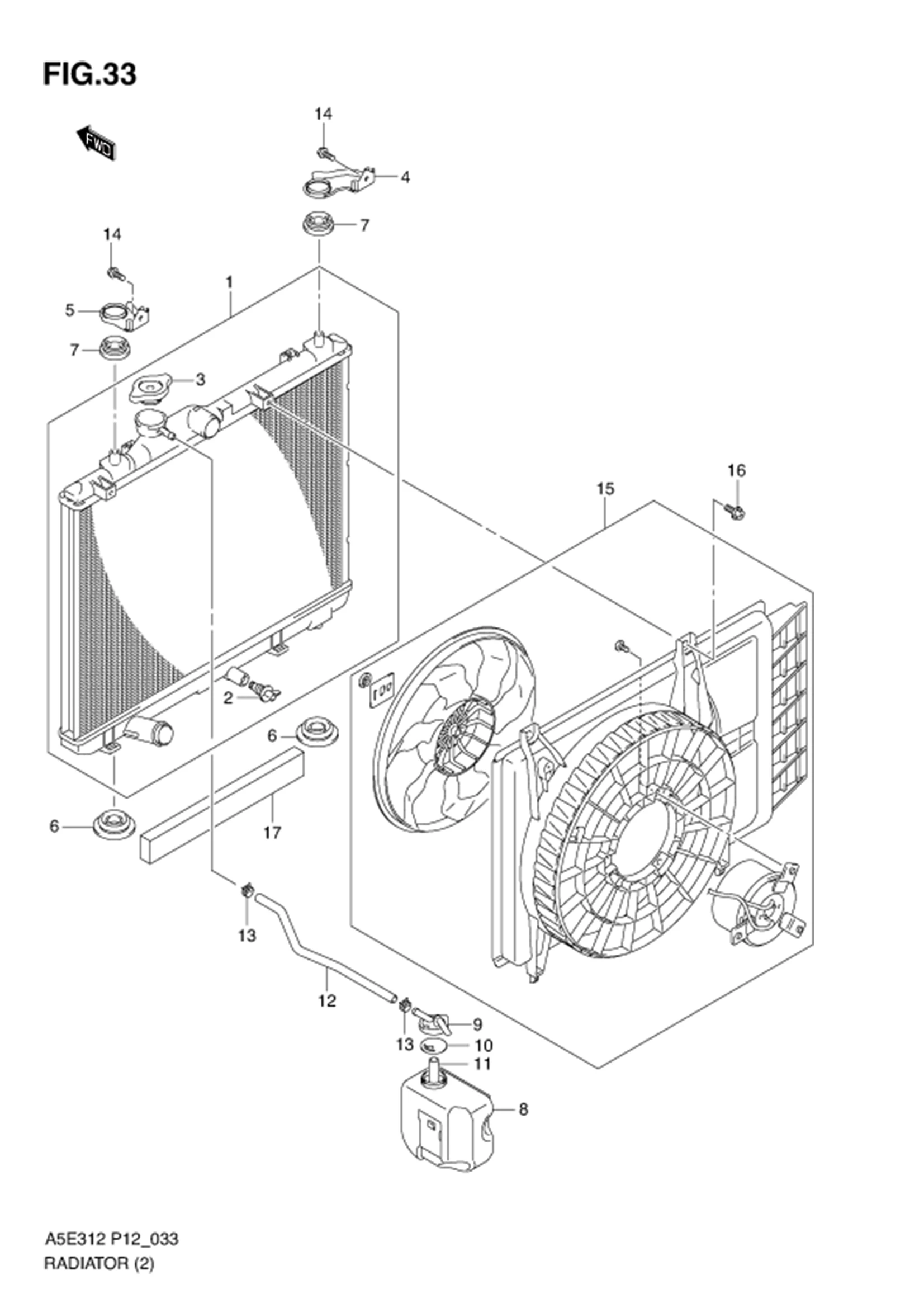 FIG.33 RADIATOR (TYPE 2)