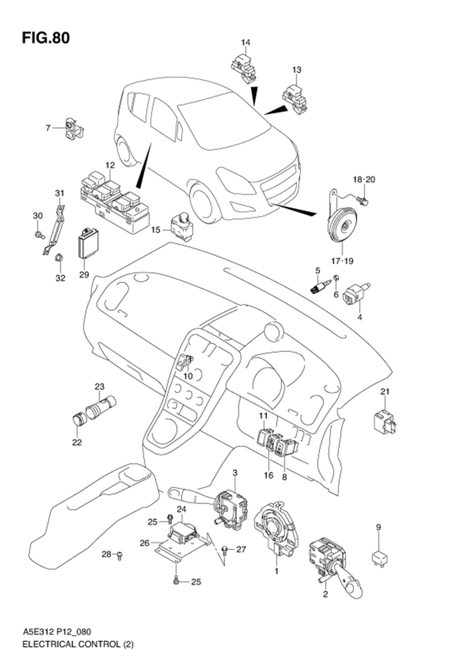 FIG.80 ELECTRICAL CONTROL (TYPE 2)