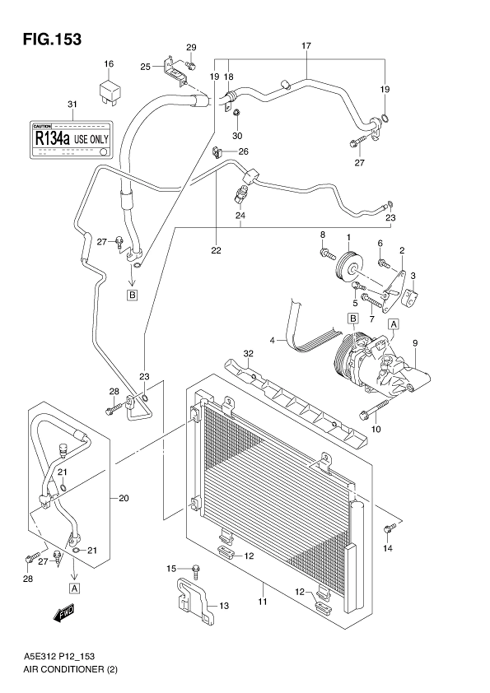 FIG.153 AIR CONDITIONER (TYPE 2)