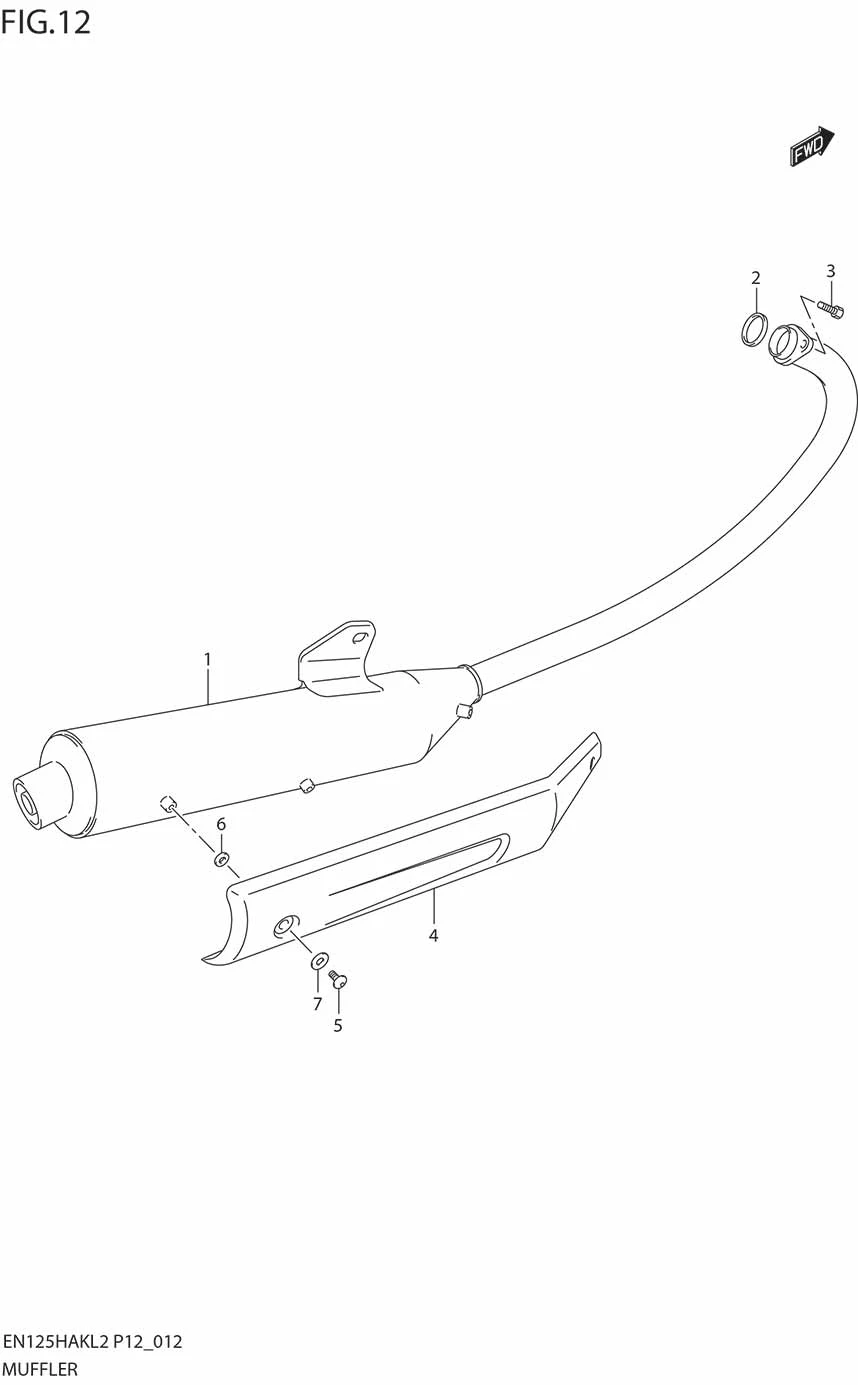 FIG.12 MUFFLER