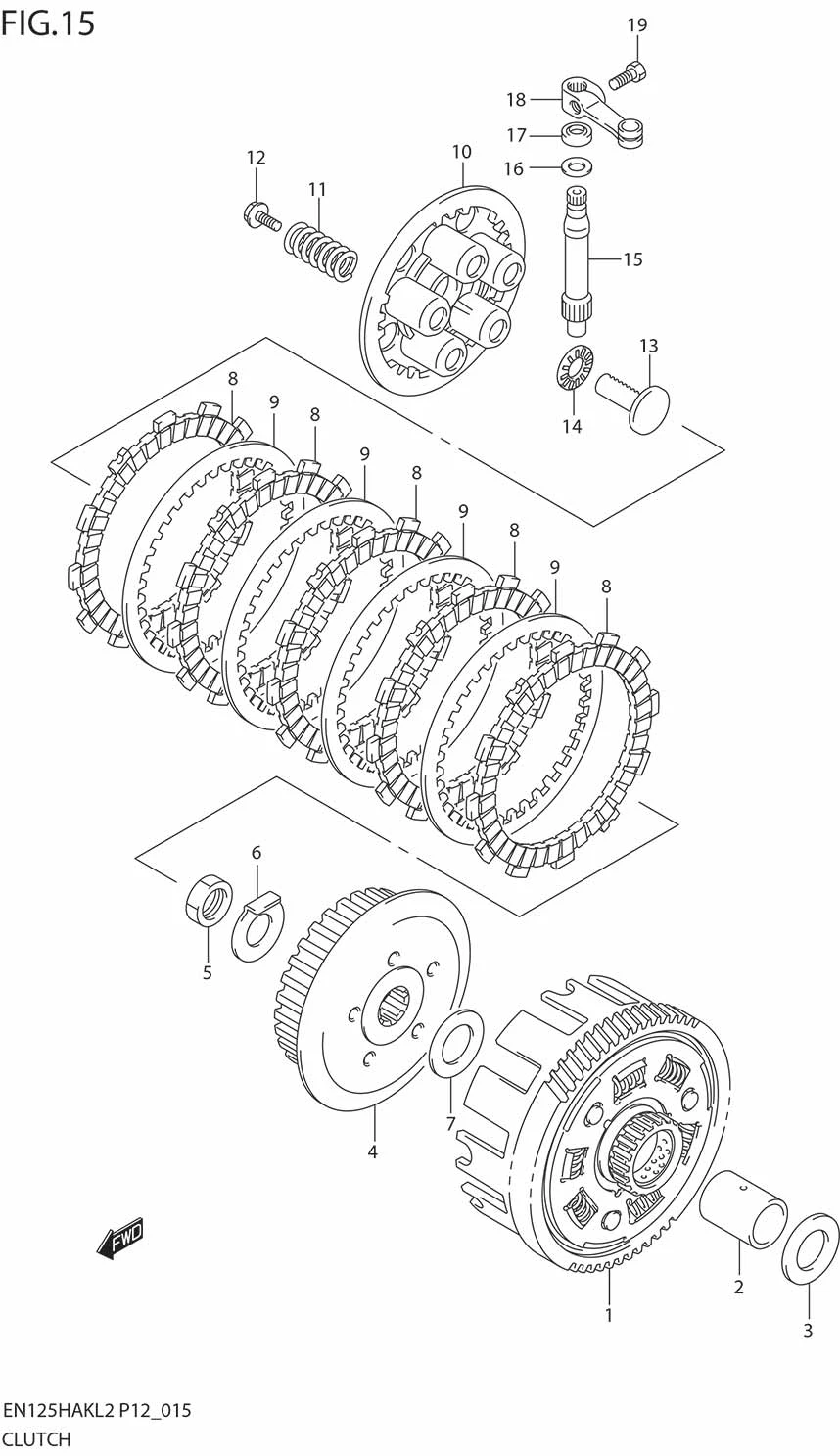 FIG.15 CLUTCH