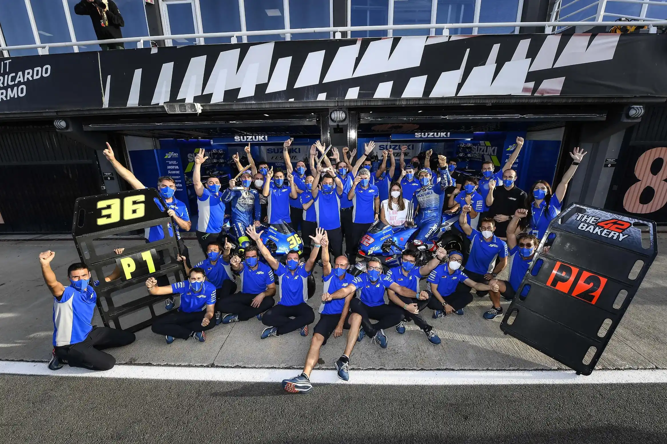 Agresif Kuasai European Gp Team Suzuki Ecstar Raih Kemenangan Indah