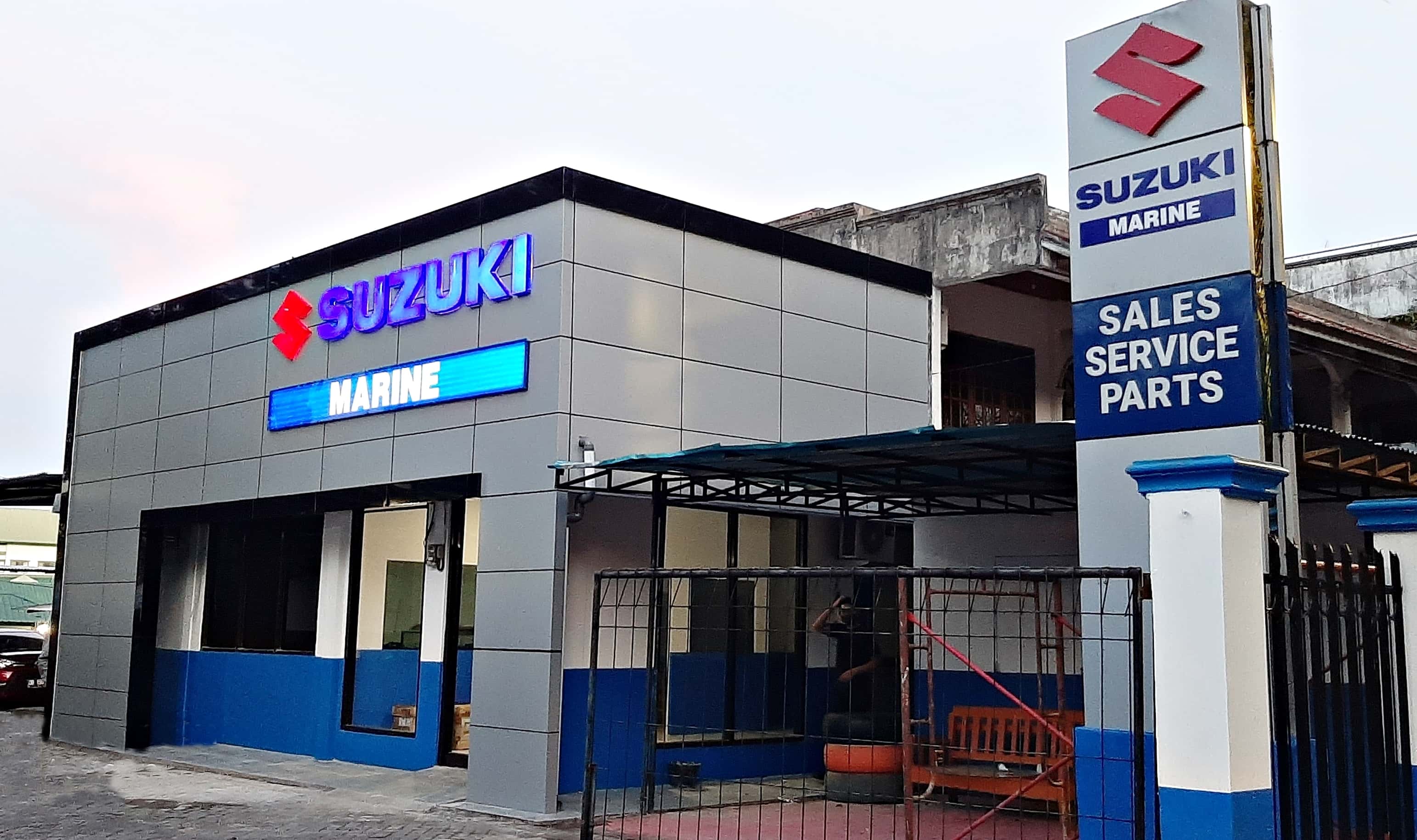 Kembangkan Industri Maritim Indonesia Suzuki Marine Resmikan Diler Baru Di Manado