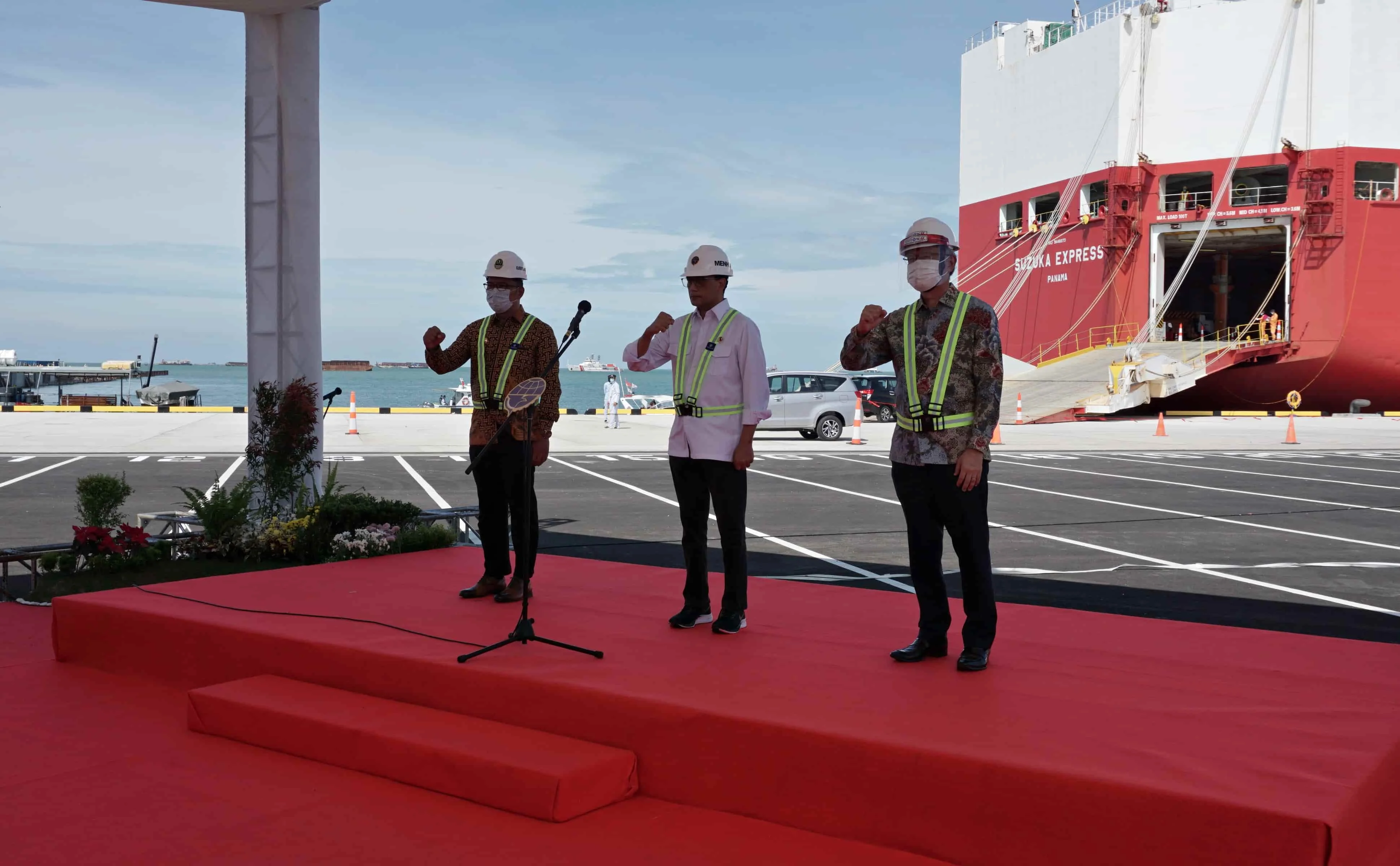 Presiden Jokowi Resmikan Pelabuhan Internasional Patimban Suzuki Turut Serta Ekspor All New Ertiga
